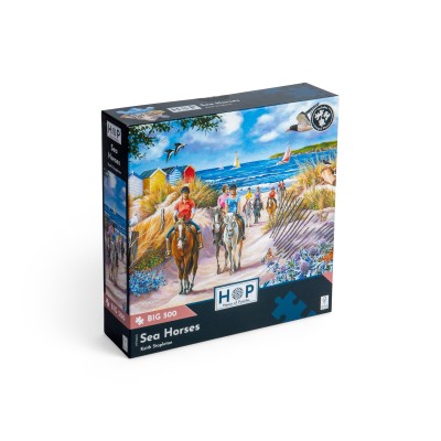 Puzzle House-Of-Puzzles-HP0603 Pièces XXL - Les Chevaux de Mer