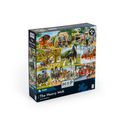 Puzzle House-Of-Puzzles-HP0640 Le Groupe des Poids Lourds