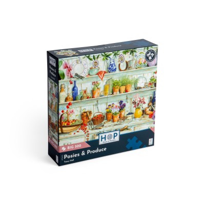 Puzzle House-Of-Puzzles-HP0650 Pièces XXL - Bouquets Et Produits