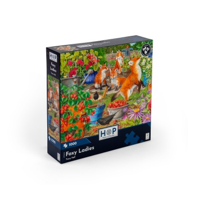 Puzzle House-Of-Puzzles-HP0656 Foxy Ladies