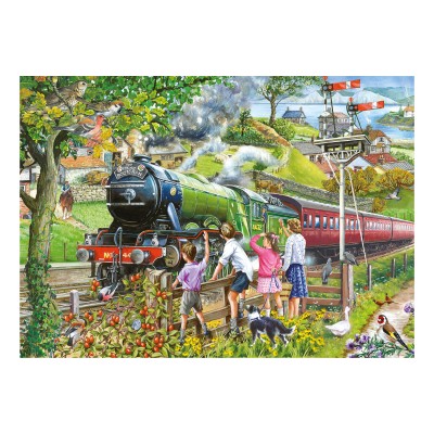 Puzzle House-Of-Puzzles-HP0724 Pièces XXL - À Toute Vapeur