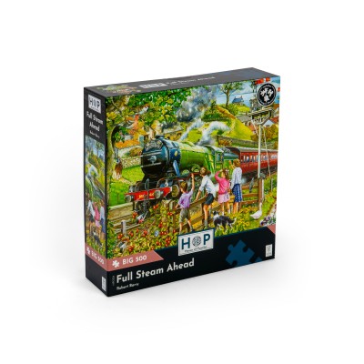 Puzzle House-Of-Puzzles-HP0724 Pièces XXL - À Toute Vapeur