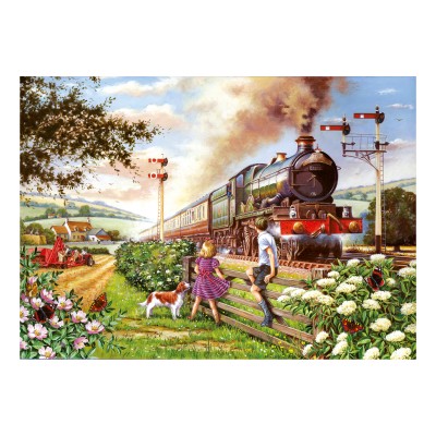 Puzzle House-Of-Puzzles-HP0731 Enfants Des Chemins De Fer