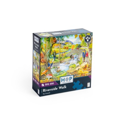 Puzzle House-Of-Puzzles-HP0736 Pièces XXL - Au Bord de la Rivière