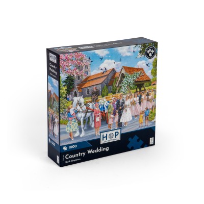 Puzzle House-Of-Puzzles-HP0766 Mariage Champêtre