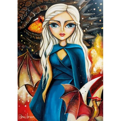 Puzzle Magnolia-1719 Mère des Dragons