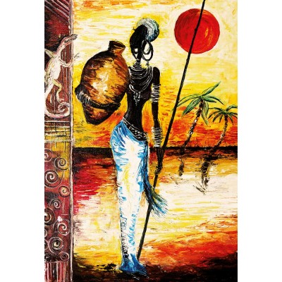 Puzzle Magnolia-2319 African Woman