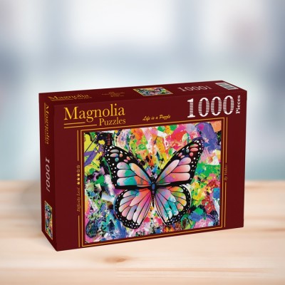 Puzzle Magnolia-2336 Colorful Butterfly