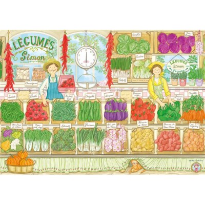 Puzzle Magnolia-3484 Le Marchand de Légumes Simon