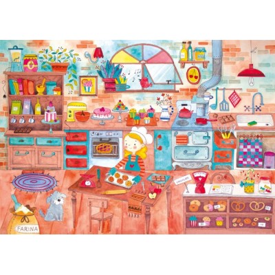 Puzzle Magnolia-3901 Boulangerie Colorée
