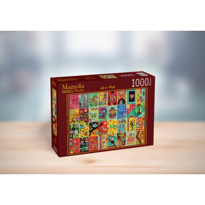 Puzzle Magnolia-4108 Mosaïque Pop Art