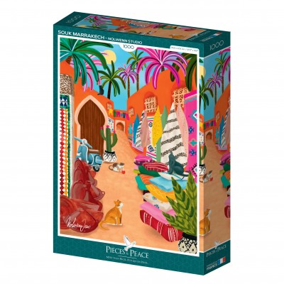 Puzzle Pieces-and-Peace-0120 Souk de Marrakech