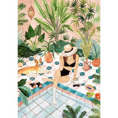 Puzzle Pieces-Peace-F-00036 Piscine Marocaine