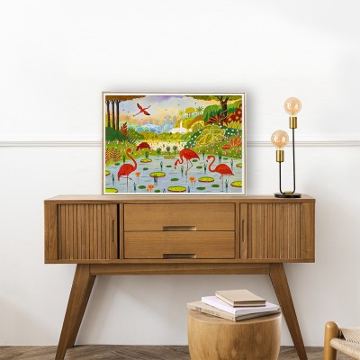Puzzle Pieces-Peace-F-00073 Flamants des Caraïbes