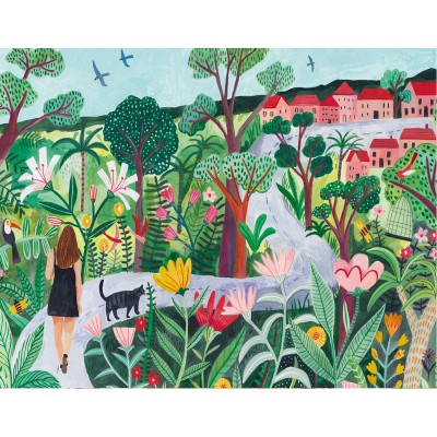 Puzzle Pieces-Peace-F-00092 Promenade dans le Pays