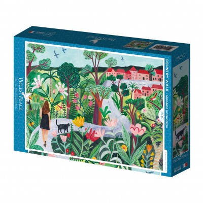 Puzzle Pieces-Peace-F-00092 Promenade dans le Pays