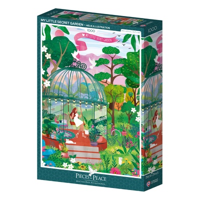 Puzzle Pieces-Peace-F-00200 My Little Secret Garden