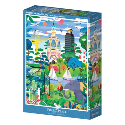 Puzzle Pieces-Peace-F-00214 Nantes Fantastique