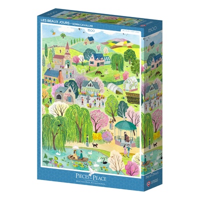 Puzzle Pieces-Peace-F-00216 Les Beaux Jours