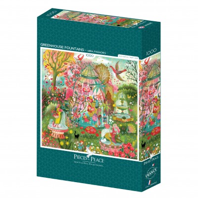 Puzzle Pieces-Peace-F-00218 Greenhouse Fountains