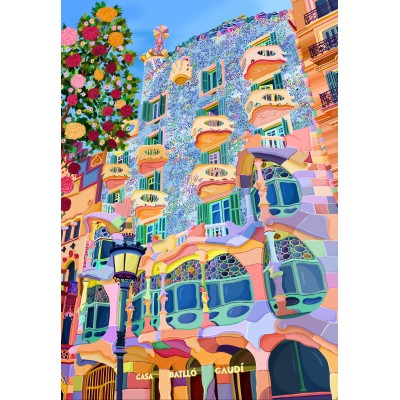 Puzzle Pieces-Peace-F-00229 Magnifique Barcelone