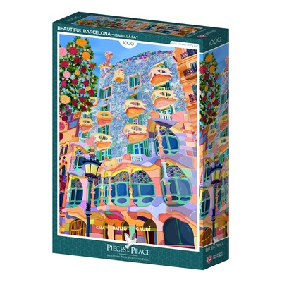 Puzzle Pieces-Peace-F-00229 Magnifique Barcelone