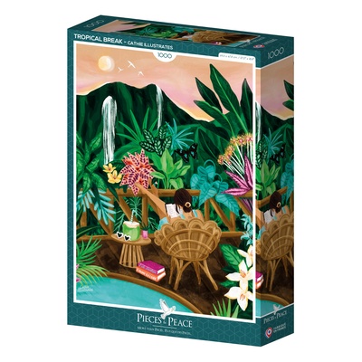 Puzzle Pieces-Peace-F-00234 Parenthèse Tropicale