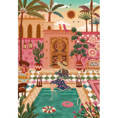 Puzzle Pieces-Peace-F-00238 Escapade Marocaine