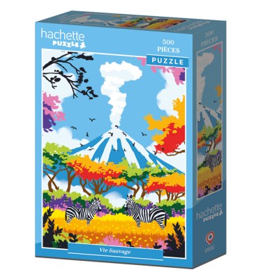 Puzzle Hachette-Puzzle-0002 Vie Sauvage