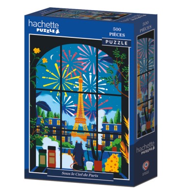 Puzzle Hachette-Puzzle-0003 Sous le Ciel de Paris