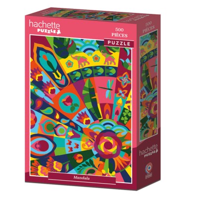 Puzzle Hachette-Puzzle-0004 Mandala