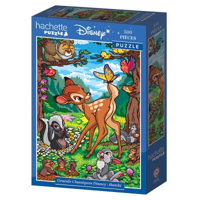 Puzzle Hachette-Puzzle-0008 Grands Classiques Disney : Bambi