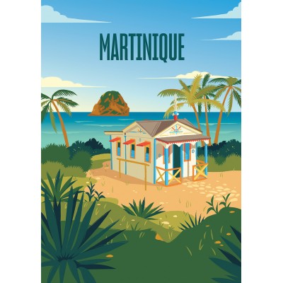 Puzzle Hachette-Puzzle-0012 Évasion Martinique