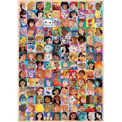 Puzzle Hachette-Puzzle-0021 Who's who Disney