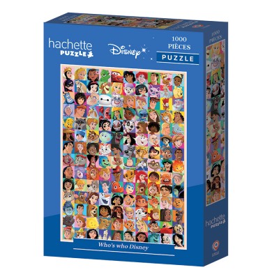 Puzzle Hachette-Puzzle-0021 Who's who Disney