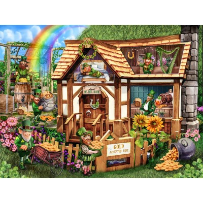 Puzzle Sunsout-29826 Pièces XXL - La Maison du Leprechaun