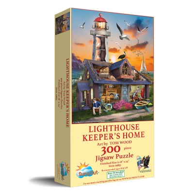 Puzzle Sunsout-29835 Pièces XXL - Maison du Gardien de Phare