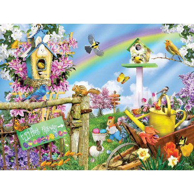 Puzzle Sunsout-34840 Pièces XXL - Spring Egg Hunt