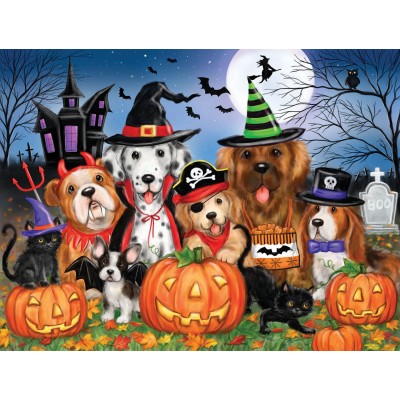 Puzzle Sunsout-35351 Pièces XXL - Prêts pour Halloween