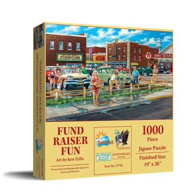 Puzzle Sunsout-37702 Ken Zylla - Collecte de Fonds Fun