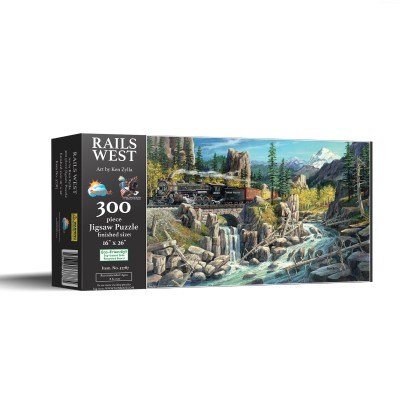 Puzzle Sunsout-37787 Pièces XXL - Chemins de Fer de l'Ouest