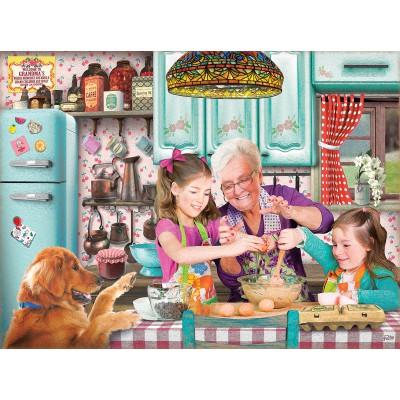 Puzzle Sunsout-42206 Life is Better at Grandma's