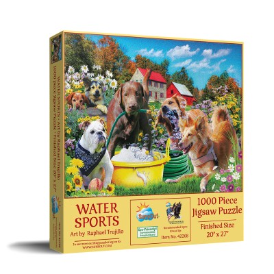 Puzzle Sunsout-42268 Sports d'eau