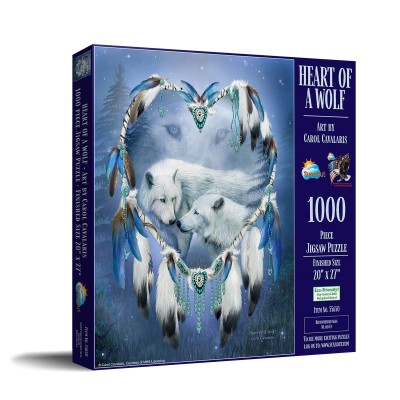 Puzzle Sunsout-55650 Le Coeur du Loup