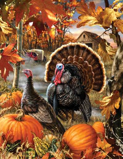 Puzzle Sunsout-57142 Pièces XXL - Dona Gelinger - Gobbler Farms