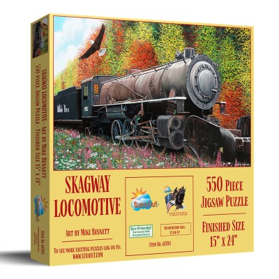 Puzzle Sunsout-61704 Locomotive Skagway