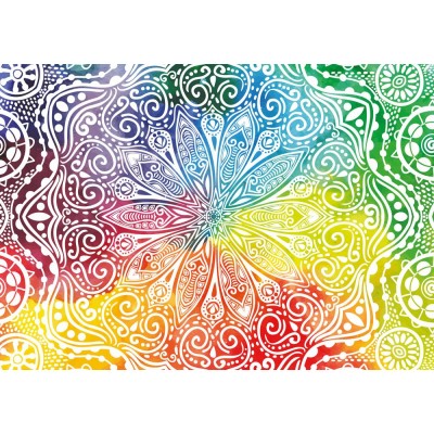 Puzzle Yazz-3832 Flower Mandala