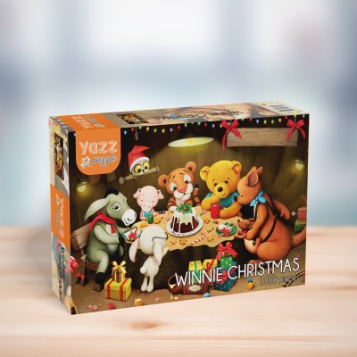 Puzzle Yazz-3838 Winnie Christmas