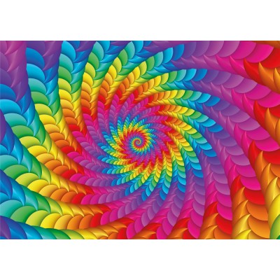 Puzzle Yazz-3850 Psychedelic Rainbow