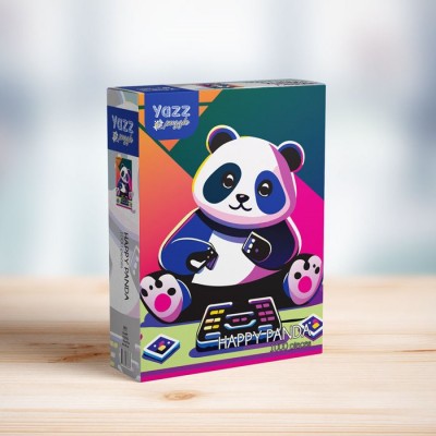 Puzzle Yazz-3855 Happy Panda